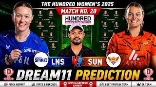 SEL W vs LNS W Dream11 Prediction | Southern Brave Women vs London Spirit Women Dream11 Team screenshot 4