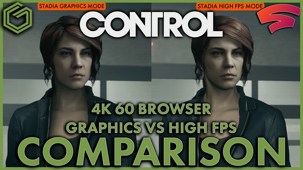 Google Stadia - Control - Graphics Mode vs High Framerate Mode - YouTube