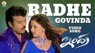 Radhe Govinda Full Video Song | Indra | Chiranjeevi | Sonali Bendre | Mani Sharma | B Gopal