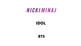 BTS feat. Nicki Minaj - IDOL (Lyrics)