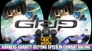 GRIP: COMBAT RACING [High octane, hardcore combat racer] YouTube 3D, SBS, Anaglyph screenshot 2