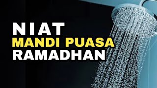 Niat Mandi Sebelum Puasa Ramadhan