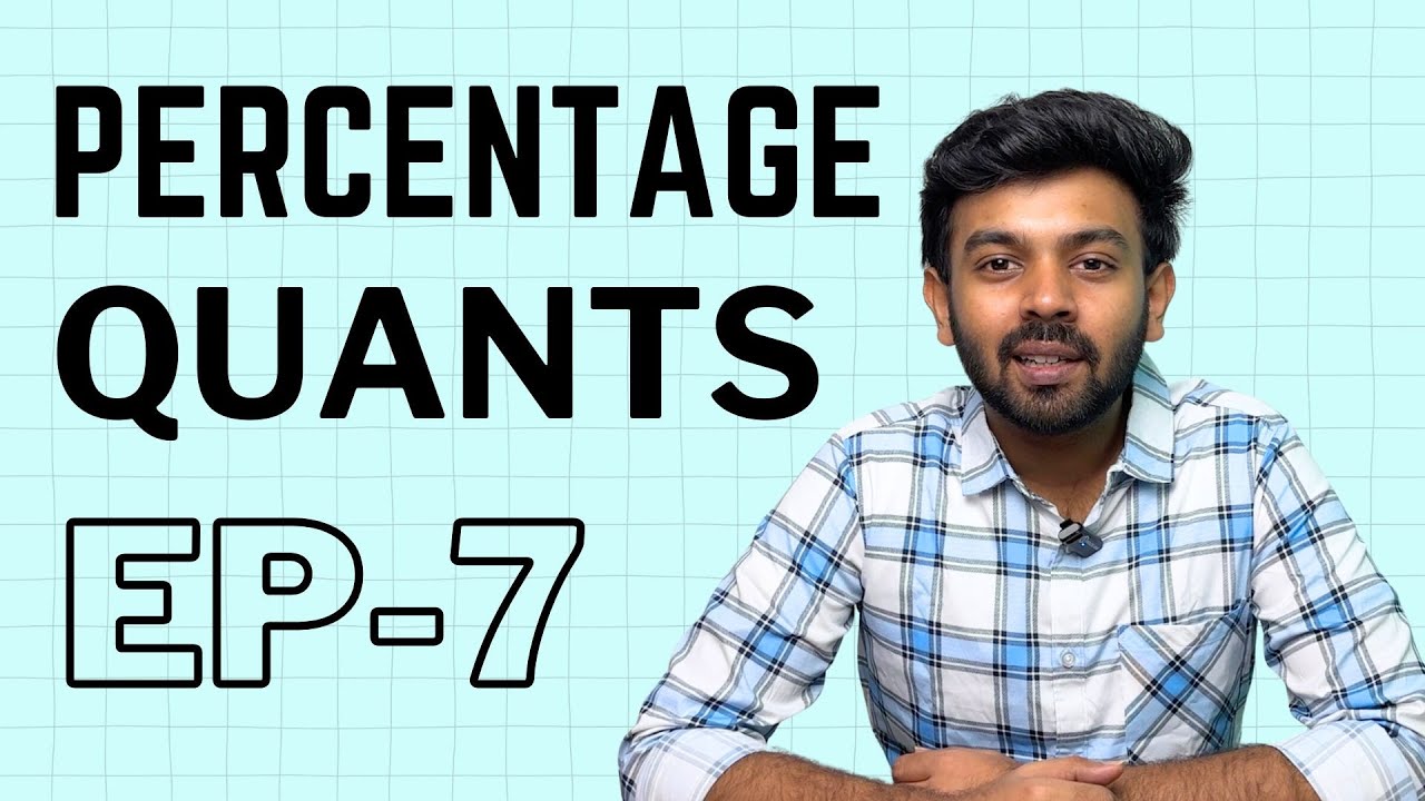 Practice problems percentage ep 7 topic wise quantitative