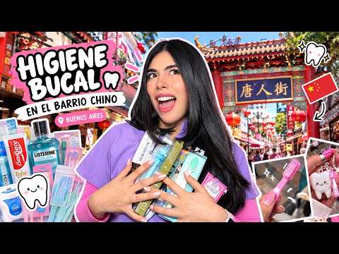 Compre PRODUCTOS DE HIGIENE BUCAL del BARRIO CHINO 😰🦷