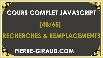 COMPLETE JAVASCRIPT COURSE [48/65] - Search and Replace