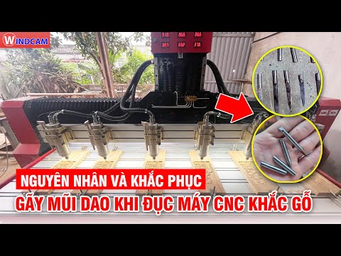 Video Gãy mũi dao khi sử dụng máy đục gỗ - Nguyên nhân và... - youtube