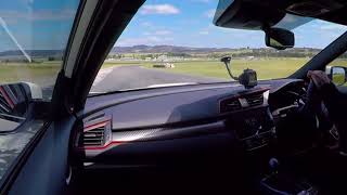 JDMyard Stock FK8 Civic Type R testing - Wakefield Park 1:09.3!