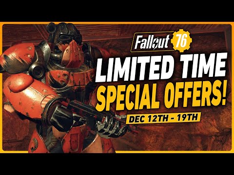 NEW SPECIAL OFFERS Coming to Fallout 76 Atomic Shop!