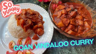How to make best Goan Style Mushroom Vindaloo easy
