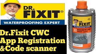 Dr.Fixit  CWC code scanner app registration/fixit CWC app/#Dr.fixit screenshot 3