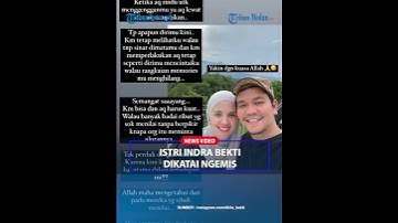 ISTRI Indra Bekti Dinyinyirin Warganet Gegara Open Donasi, Aldila Jelita: Sok Menilai tanpa Berpikir