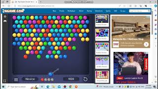 (EASTER SPECIAL)Playing Bubble Shooter HD on Agame(31/3/2024) screenshot 1