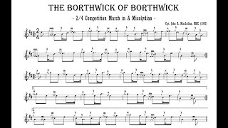 John A MacLellan (1921-1991) - 2/4 March in A Mixolydian, The Borthwick of Borthwick (1967)