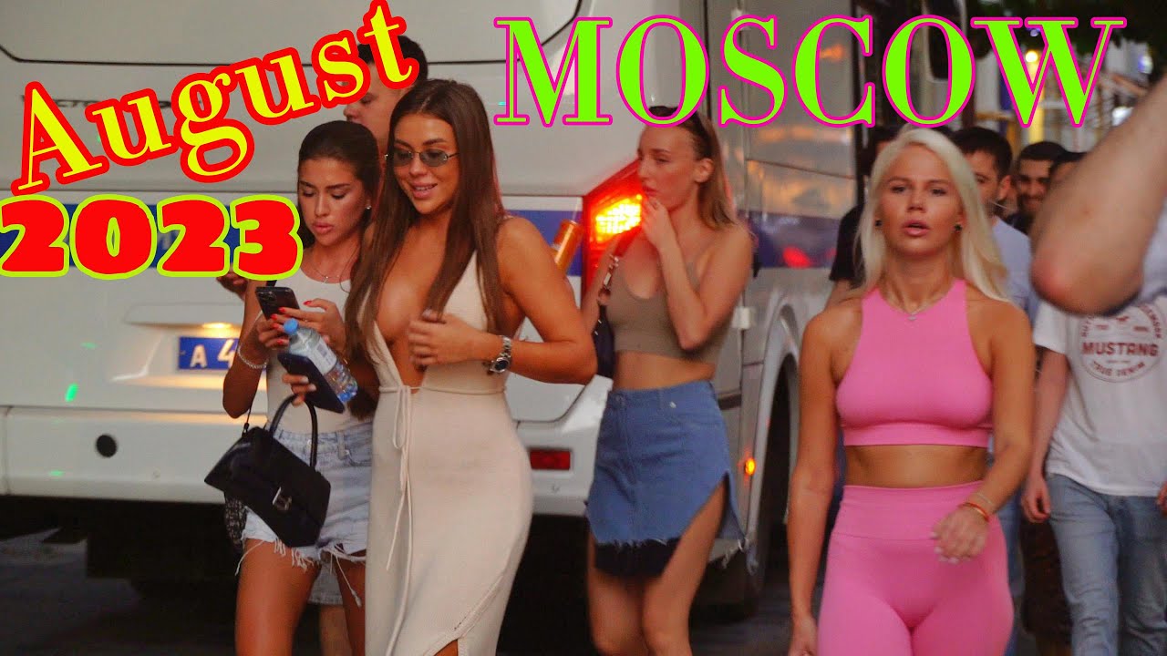 💖Moscow August 2023.🔥 Beautiful stylish people and luxury cars on the streets of Moscow.