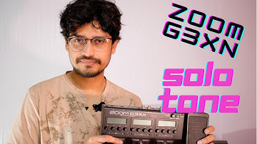 BIG TONE, SMALL GEAR | Guitar Solo Tone | Zoom G3XN | Mr. Mitter