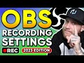 Best OBS Settings For Recording  | The Ultimate Guide | 2023 Edition