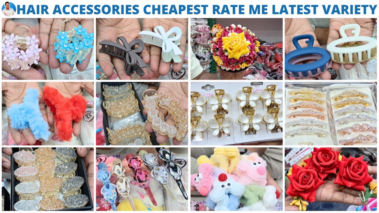 Hair Accessories, Clutcher, Hair Bands, Hair Clips Biggest Wholesaler in Kolkata