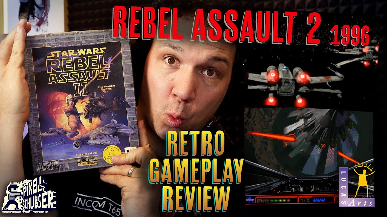 Star Wars: Rebel Assault II (1996) – Retro Gameplay Review [DE