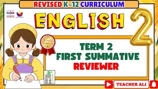GRADE 2 ENGLISH 2 TERM 2 FIRST SUMMATIVE REVIEWER #grade2 #reviewer #exam 
