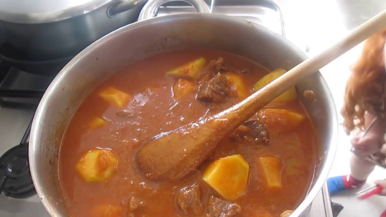 Como faço carne guizada na panela  meu almoço de domingo