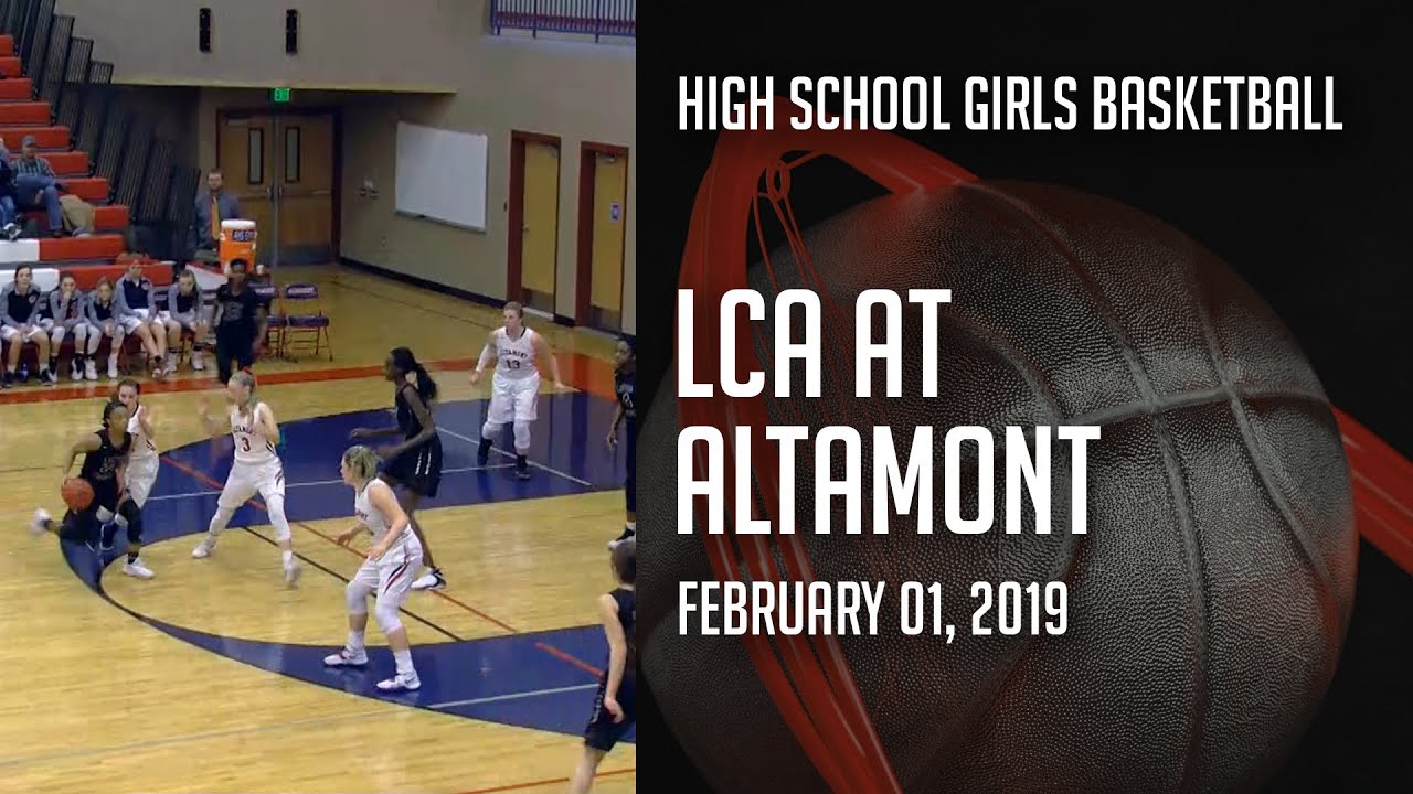 18-19 Girls Basketball - Layton Christian Academy at Altamont - YouTube