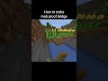 I Made a Mob-Proof Bridge in Minecraft 😳💀
