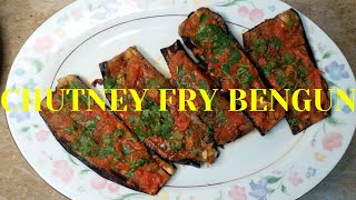 Chutney Fry Bengun (eggplant recipe) Easiy to make | EXPERT KITCHEN