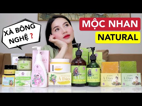 Video ????REVIEW???? 8 SẢN PHẨM MỘC NHAN NATURAL | Xà bông nghệ... - youtube
