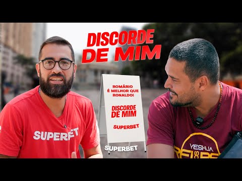 ROMÁRIO FOI MELHOR QUE RONALDO! Discorde De Mim #04