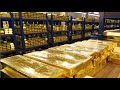 The World's Largest Pure Melting Gold Factory | Amazing Gold refinery Technology