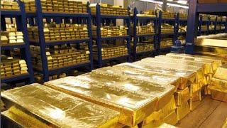 The Worlds Largest Pure Melting Gold Factory Amazing Gold Refinery Technology