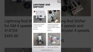 Lighting Rod Shifter!! #fabrication #ford #hurst #shifter #kilduff