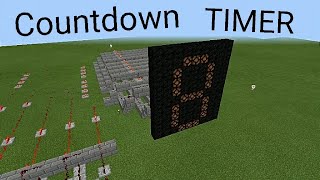 COUNTDOWN TIMER - Minecraft PE