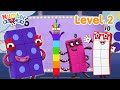 Numberblock Six Magic Quiz - Level 2 🤓🔢| Learn Addition and Subtraction | Numberblocks