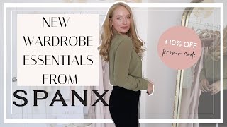 New Wardrobe Essentials from SPANX! New Perfect Black Pants + Little Black Dress