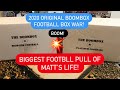 Boom! The Original Boombox Football October Box War! ** Matt's BIGGEST Football pull EVER! **