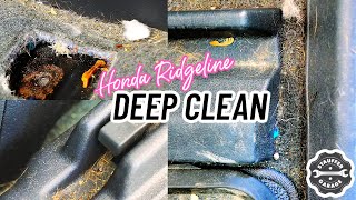 Complete Disaster Detailing A Nasty Honda Ridgeline || Before and After Transformation Car Detailing