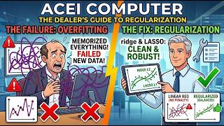 #ACEICOMPUTER Bias-Variance Tradeoff & Regularization (Ridge, Lasso)