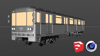 Using Free 3D Models from 3D Warehouse in Cinema 4D