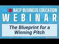 The Blueprint for a Winning Pitch
