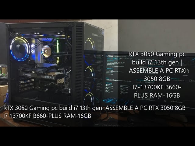 ☁︎　自作ゲーミングPC RTX3050搭載！！ 高コスパ！ RTX3050搭載の数量限定特別モデル ゲーミングPC