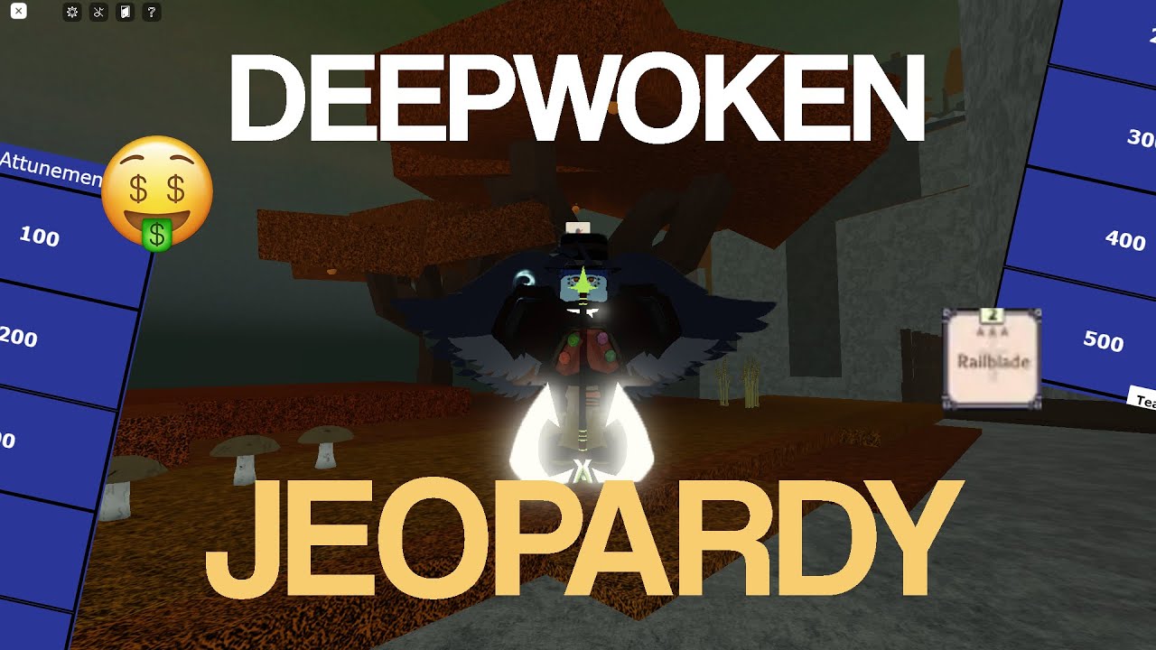 I HOSTED a DEEPWOKEN JEOPARDY heres what happened...
