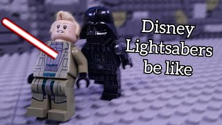 Disney Lightsabers be like