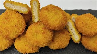 Easy Homemade Crispy Chicken Nuggets Freeze Store Fry Snack Recipe