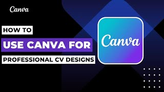 How To Use Canva For Professional CV Designs ! screenshot 2