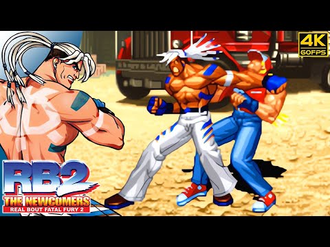 Real Bout Fatal Fury 2 - Rick Strowd (Arcade / 1998) 4K 60FPS