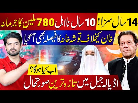 Imran Khan And Bushra Bibi Sentenced To 14 Years In Toshakhana Refference
