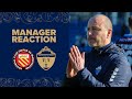 FC United of Manchester 2-2 Warrington Town | Paul Carden reaction