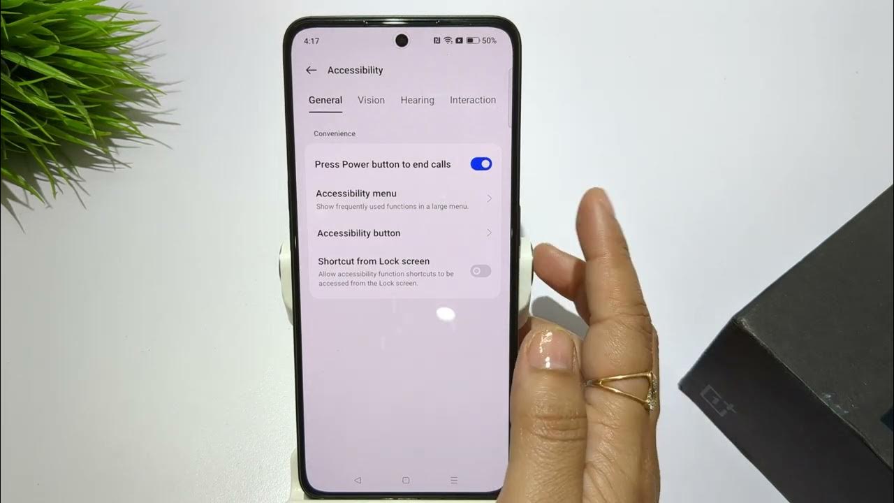How to set power button to end call in oneplus nord ce 3 lite Power