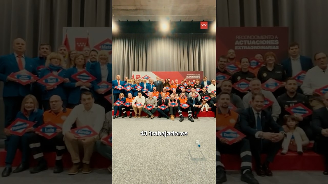 La Comunidad de Madrid reconoce la profesionalidad de 43 trabajadores